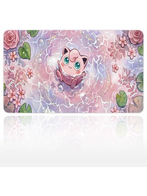 Urzuva Lotus Lullaby 60X40 3mm Kalınlık Premium Gaming Oyuncu Mousepad, Anti Slip Xxl Mouse Pad