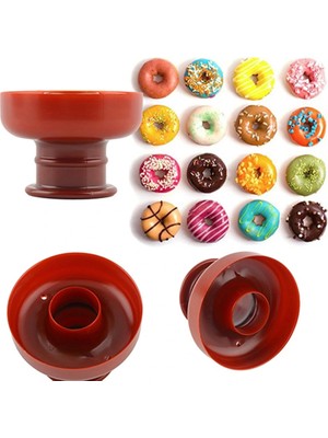 Mabelme Store Yuvarlak Donut Kek Hamur Kesici Kalıp