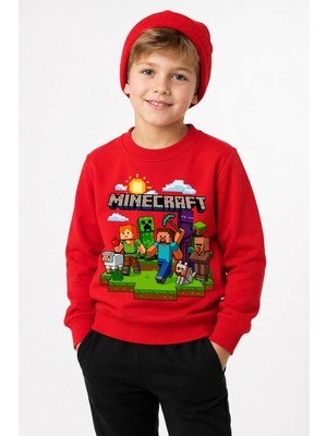 Book OrBook Minecraft Sun Eşofman Takımı Erkek Çocuk (ECET025)
