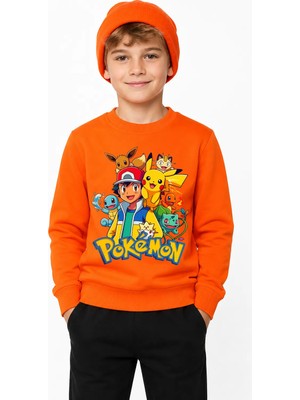Book OrBook Ash ve Pikachu Eşofman Takımı Erkek Çocuk (ECET029)