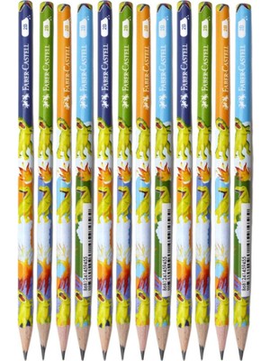 Faber-Castell Dino 2b Yuvarlak Kurşun Kalem 12 Adet