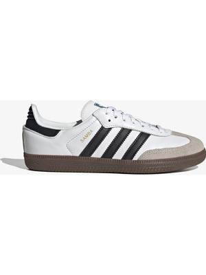 adidas Samba OG Çocuk Beyaz Spor Ayakkabı.-