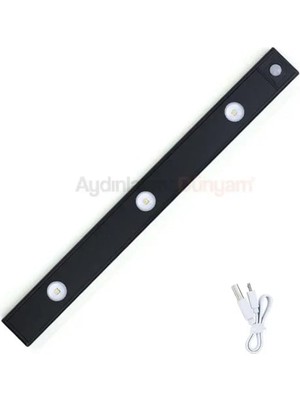 Cata 10 Watt Ledli Bella Cabinet  USB Sarjli Sensörlü Armatür CT-2464 Günisigi