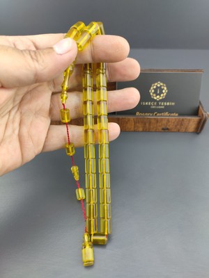 İskeçe Tesbih Ahşap Kutulu Bahadır Başyiğit Usta Eseri Yansımalı Eski Alman Oyun Zarı Sertifikalı 10705