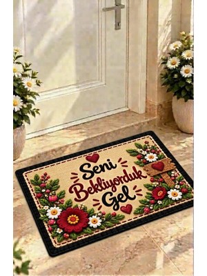 Bazaar Forum Eğlenceli Tasarımları Ile Kapı Önü Paspası
