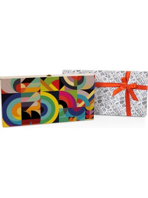 Kryon Retro Tasarımlı El Yapımı Tavla Seti 25 x 48 x 6,5 cm Huş Marin Malzeme
