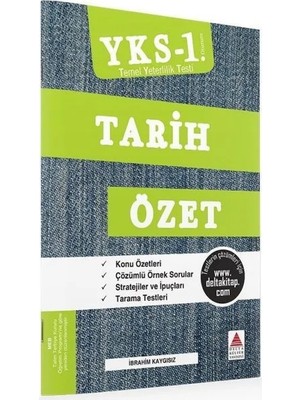 Mabelme Store Delta Kültür Yks 1. Oturum Tarih Özet (Tyt)