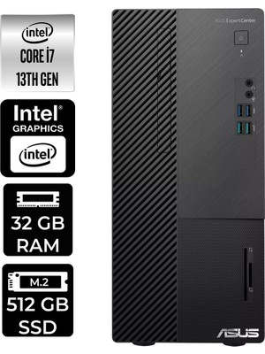 Kryon Expertcenter D500ME I7 13700 32GB 512GB SSD W11P Masaüstü Bilgisayar & Per4 USB Bellek