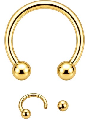 Kryon Yarım Halka Piercing Tragus Smiley Nipple Forward Helix Dudak Kulak Snake Bites Nostril Septum Circular Barbell