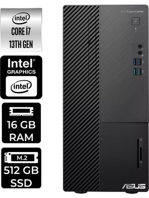 Kryon Expertcenter D500ME I7 13700 16GB Ram 512GB SSD Freedos D500000I713700P301 Masaüstü Bilgisayar + Per4 USB