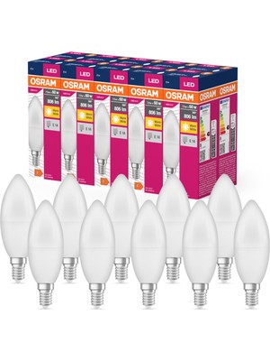 Kryon 7,5W (60W) E14 Duy LED Mum Ampul 2700K Sarı Işık 10 Lu Paket