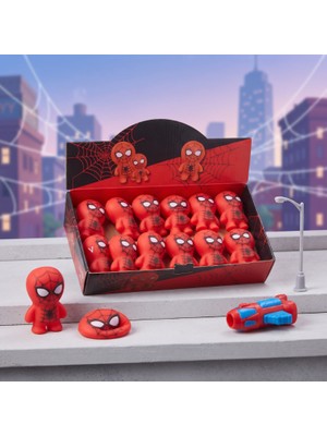 Daniska Spider-Man Squishy - 12'li Paket - Yumuşak Oyuncak