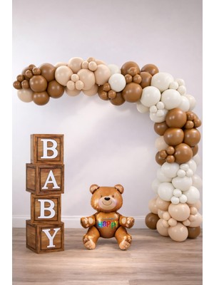 Kryon Baby Shower Parti Kutlama Seti (Ahşapbaby)