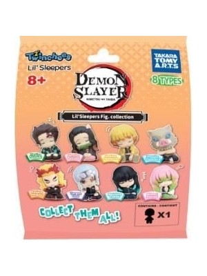 Midas Toptan Twinchees Demon Slayer Figürleri Uyuyan Minikler Sürpriz Paket - Stokta Olan Gönderilir Midas