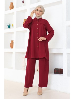 Mestore Takım Elbise Bordo 104