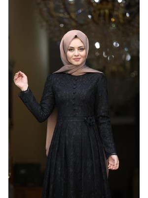 Mestore Ahunisa Henna Abiye Siyah 5646