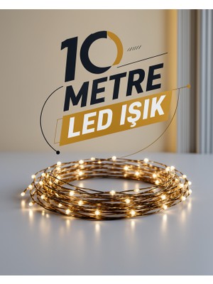 Astraltech 10 Metre Gün Işığı LED Işık Seti 100 Ampul