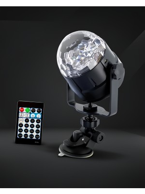 Astraltech Mini Disko Topu Renkli LED Işıklı