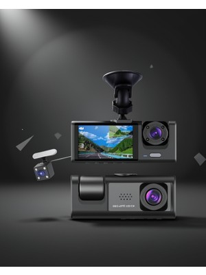 Astraltech Araç Kamerası 3 Kamera 1080P Full Hd
