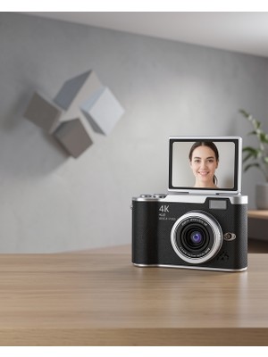 Astraltech 4K Dijital Fotoğraf Makinesi 48 Mp