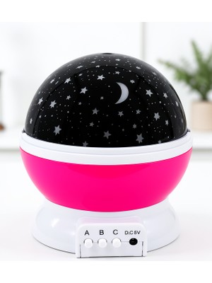 Astraltech Star Master Pembe Yıldızlı Projeksiyon Lambası Uczzstarmstrpmb
