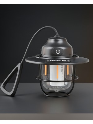 Astraltech Vintage LED Kamp Lambası 4 Işık Modu