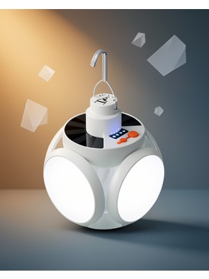 Astraltech 5 Kanatlı Güneş Lambası Katlanabilir