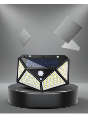 Astraltech Güneş Enerjili Bahçe Lambası 100 LED Hareket Sensörlü
