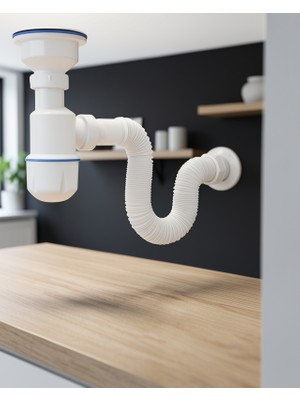 Astraltech Esnek Gider Sifonu Koku ve Sızdırmazlık Sistemi 150 mm