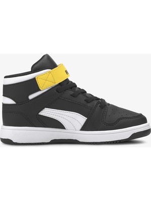 Puma Rebound Layup Sl V Ps Çocuk Siyah Spor Ayakkabı.12