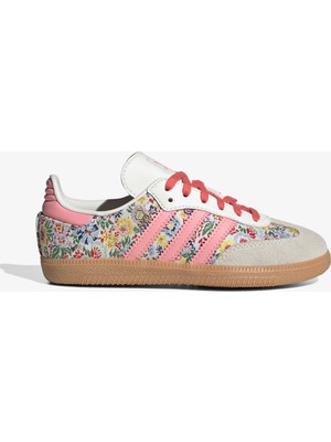 Adidas Samba Og C Çocuk Krem Spor Ayakkabı.-