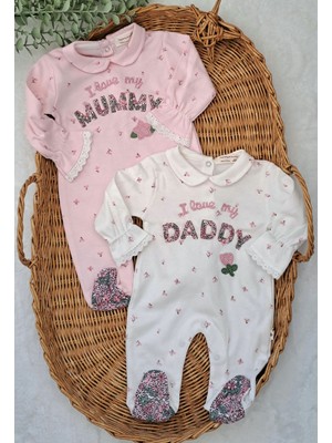 Masal Bebek I Love Mummy Dad 2'li Tulum