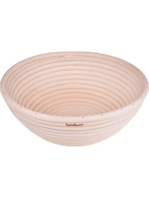 Puder Ekmek Mayalama Sepeti Yuvarlak 22 cm