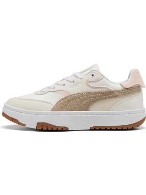 Puma Cali Sylva Elevated Kadın Krem Spor Ayakkabı