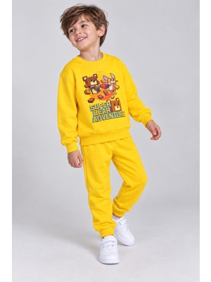 Ays Bebe Süper Ayı Erkek Çocuk Eşofman Takım