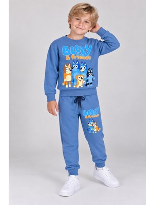 Ays Bebe Bluey Erkek Çocuk Eşofman Takım