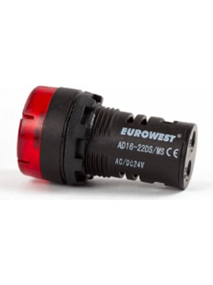 EUROWEST 22DS-MS24 24V Sesli Işıklı Buzzer – 5'li Paket