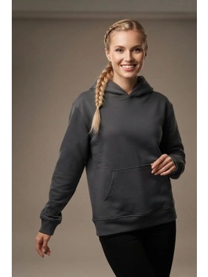 Hiccup Kadın Sweatshirt Kömür Grisi