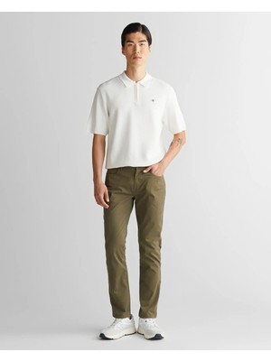 Gant Erkek Yeşil Regular Fit Pantolon