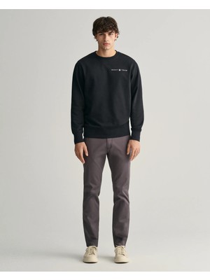 Gant Erkek Gri Slim Fit Chino Pantolon