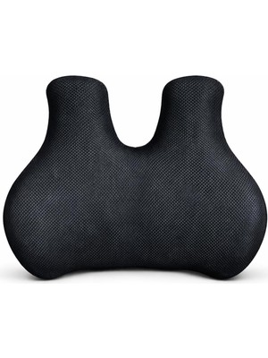 Visco Ortopedik Memory Foam Nefes Alabilen Kumaş Oto ve Koltuk Bel Sırt Dayama Minderi AL5519