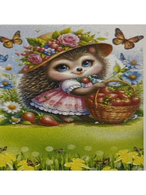 5d Yapışan Boncuk Mozaik Tablo 30 * 40 cm L21