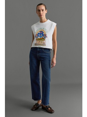 Agolde Lacivert Jean Pantolon