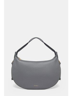 Coccinelle Coccınelle Koyu Gri Deri Çanta