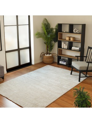 Kaşmir Halı 7/24 Buena Bella White 120X180 cm