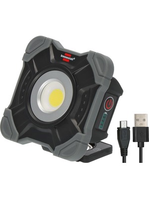 Kawin Brennenstuhl Şarj Edilebilir LED Çalışma Lambası Sh 1000 Ma (1000LM, IP54, Mıknatıslı ve Çıtçıtlı Şarj Edilebilir LED Çalışma Lambası, Sağlam Gövde)