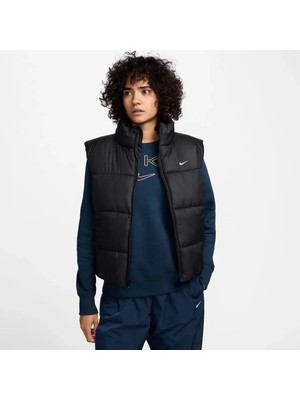 Nike Sportswear Therma-Fit Classic Puffer Kadın Siyah Yelek