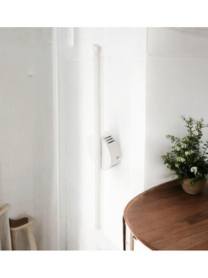 Pilli Modern Tasarımlı Enerji Tasarruflu LED Duvar Apliği - Elegans Serisi Beyaz Tek Ebat
