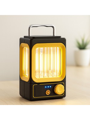 Burada Bulabilirsin Nostalji Solar Lamba - USB Şarjlı 1500MAH