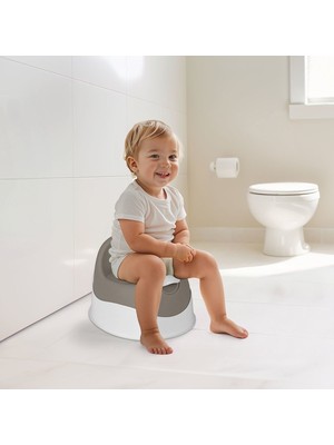 Burada Bulabilirsin 7564 Xl Eğitici Klozet Stone Gri